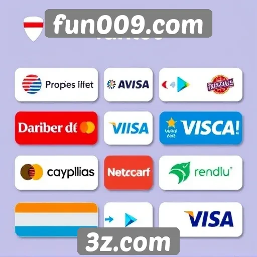 As opções de pagamento no fun009.com