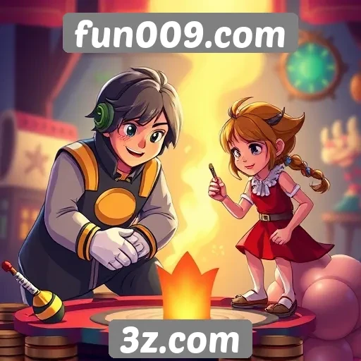 Exploração das mecânicas de jogo em Fun009.com